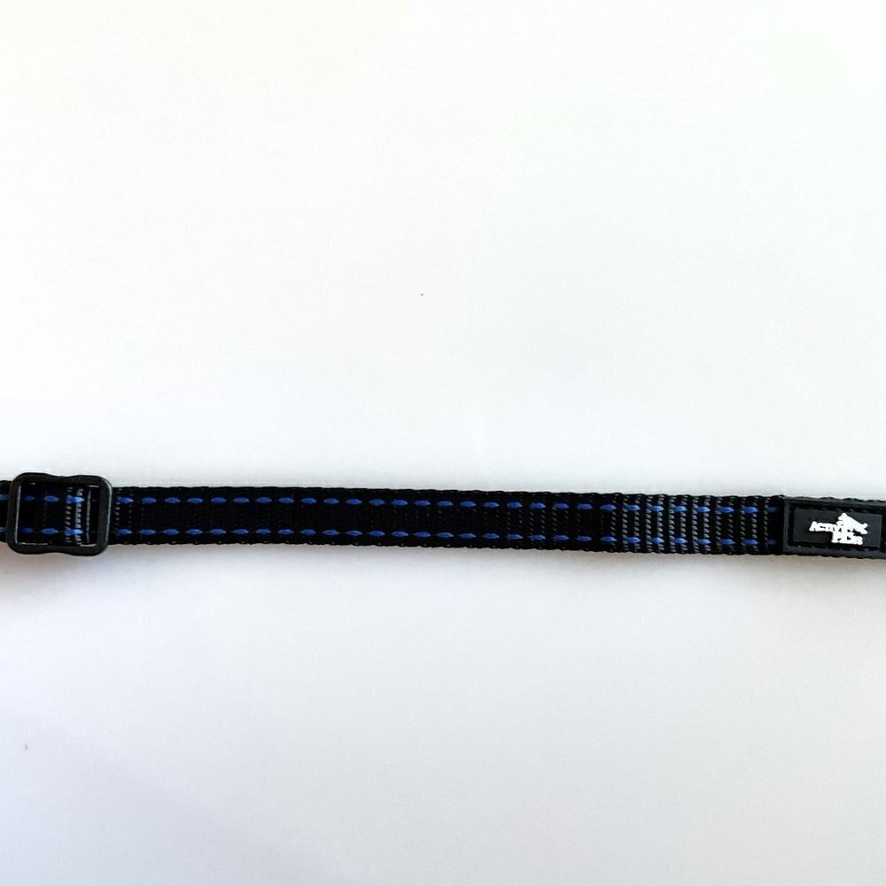 ADJUSTABLE QUICK RELEASE DOG COLLAR  BLUE BLACK - Picture 7 of 7